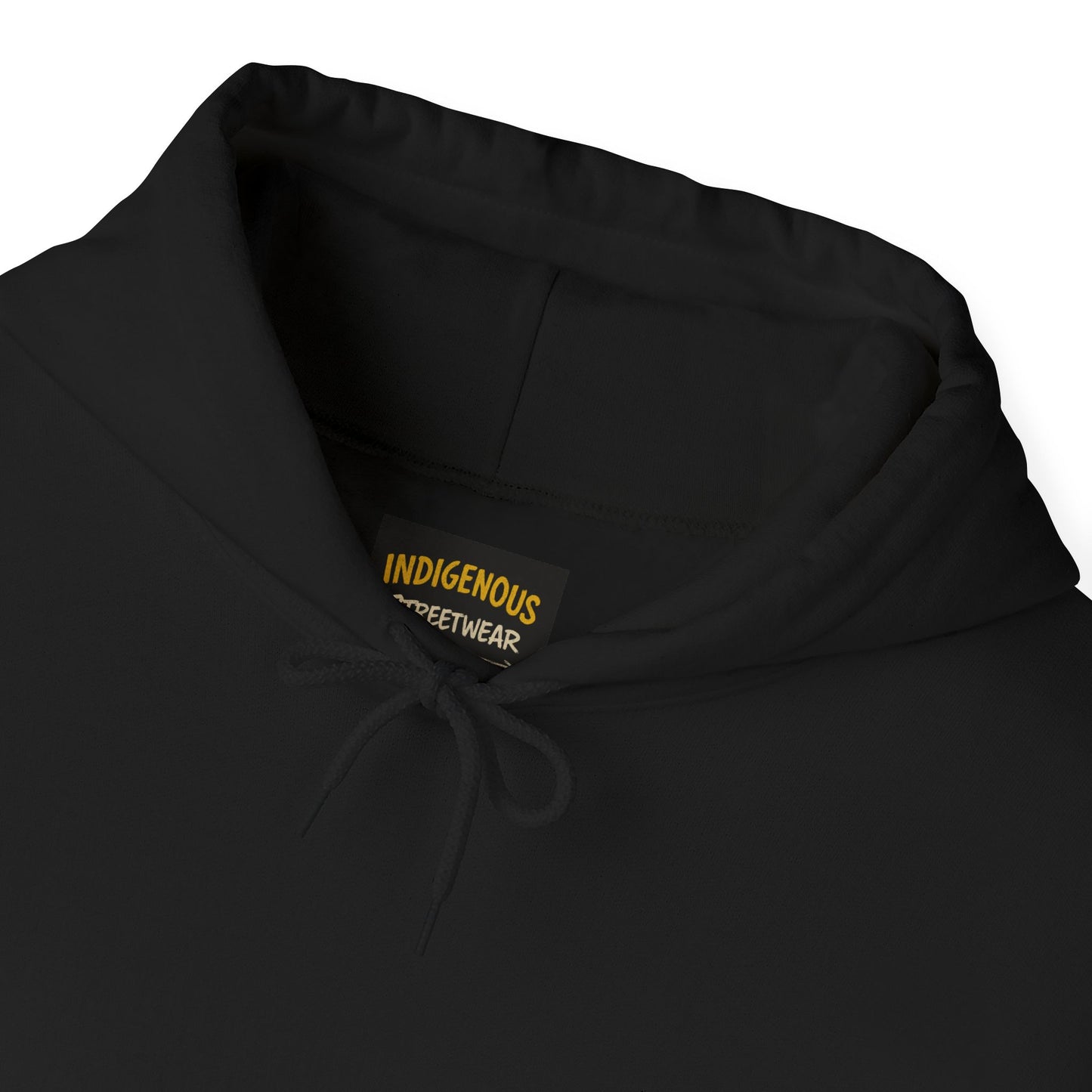 Aboriginal "Before His-tory Had A Name" Hoodie — Embroidered Statement Hoodie